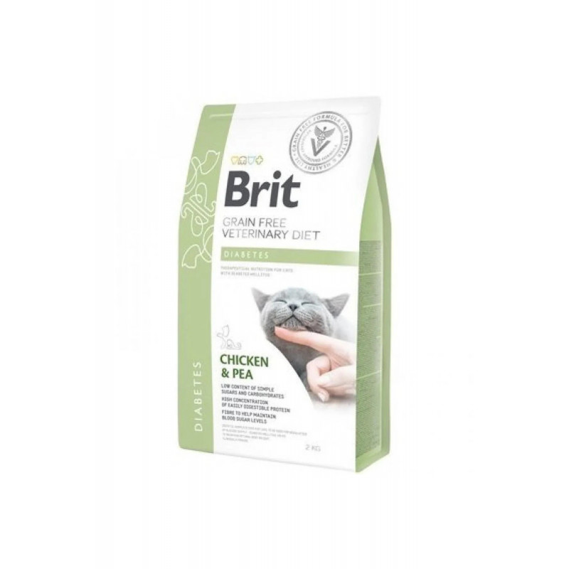 Brit 2 Kg Grain Free Veterinary Diet Diyabetik Tavuk ve Bezelye | Tahılsız Köpek Kuru Maması Brit 2 Kg Grain Free Veterinary Diet Diyabetik Tavuk ve Bezelye | Tahılsız Köpek Kuru Maması