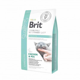 Brit 5 Kg Grain Free Veterinary Diet Struvite Tavuk ve Bezelye | Tahılsız Kuru Kedi Maması Brit 5 Kg Grain Free Veterinary Diet Struvite Tavuk ve Bezelye | Tahılsız Kuru Kedi Maması