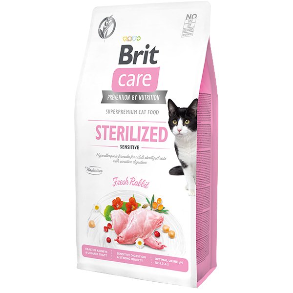 Brit 7 Kg Sterilized Sensitive Tahılsız | Kısırlaştırılmış Kedi Maması