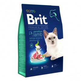 Brit 8 kg Premium By Nature Hassas Kediler için Kuzu Etli | Yetişkin Kuru Kedi Maması