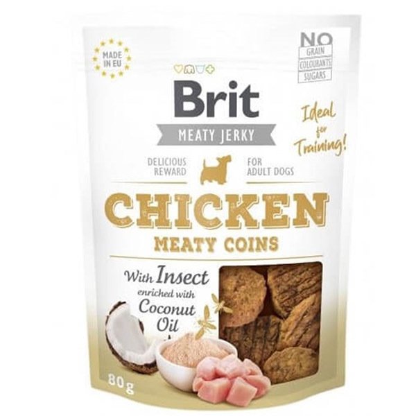 Brit 80 Gr Meaty Coins Tavuk Etli Ve Hindistan Cevizli | Köpek Atıştırmalık Ödül Maması