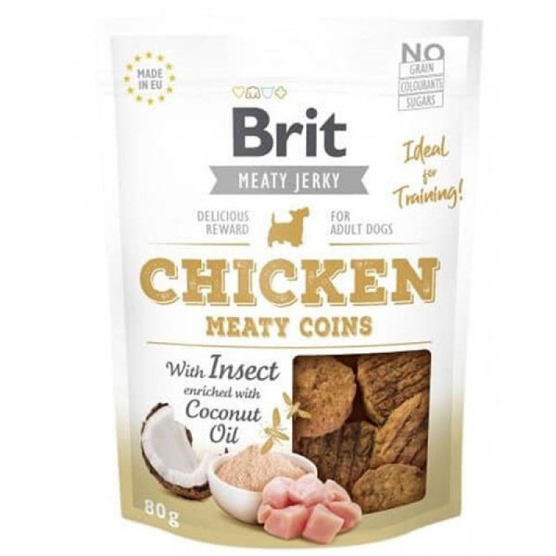 Brit 80 Gr Meaty Coins Tavuk Etli Ve Hindistan Cevizli | Köpek Atıştırmalık Ödül Maması Brit 80 Gr Meaty Coins Tavuk Etli Ve Hindistan Cevizli | Köpek Atıştırmalık Ödül Maması