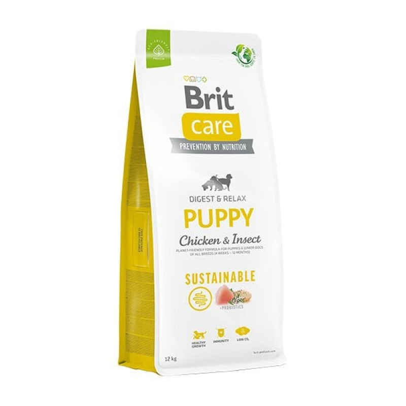 Brit Care 12 Kg Sustainable Puppy Tavuk Ve Böcek | Köpek Özel Kuru Mama Brit Care 12 Kg Sustainable Puppy Tavuk Ve Böcek | Köpek Özel Kuru Mama