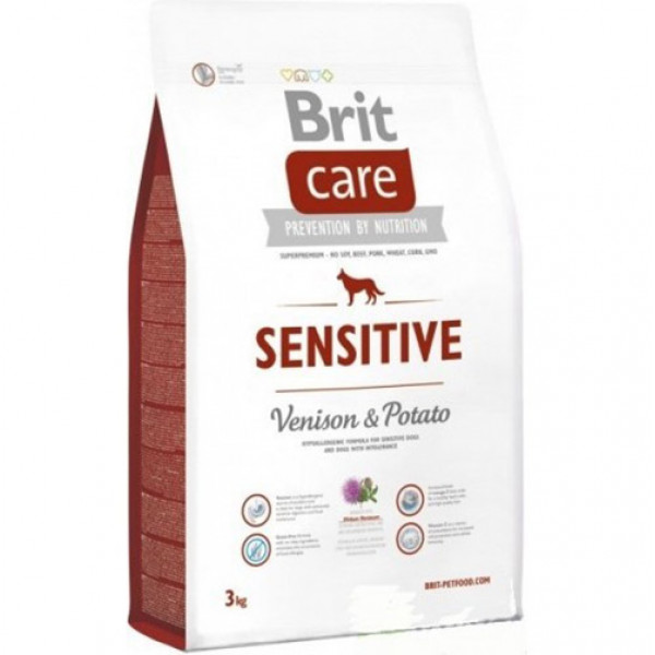 Brit Care 3 Kg Sensitive Venison & Potato Adult | Tahılsız Köpek Kuru Maması