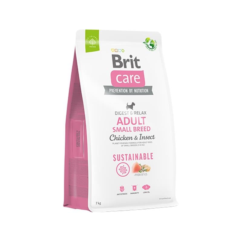 Brit Care 3 Kg Sustainable Yetişkin Küçük Irk Tavuk Ve Böcek | Köpek Özel Kuru Mama Brit Care 3 Kg Sustainable Yetişkin Küçük Irk Tavuk Ve Böcek | Köpek Özel Kuru Mama