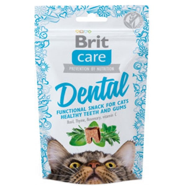 Brit Care 50 Gr Snack Dental | Kedi Bisküvi Ödül Maması