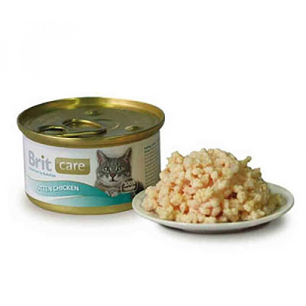 Brit Care 6 Al 5 Öde Cat Kitten Chicken 80 Gr | Yavru Kedi Maması