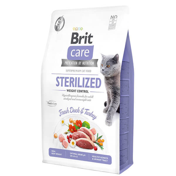 Brit Care 7 Kg Sterilized Weight Control Kısırlaştırılmış | Kısırlaştırılmış Kedi Maması