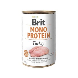 Brit Mono Protein Hindi Etli Hassas Yetişkin Köpek Konservesi 400 Gr
