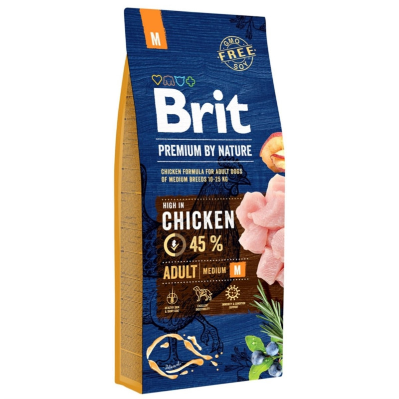 Brit Premium 15 Kg by Nature Adult M | Yetişkin Köpek Kuru Maması Brit Premium 15 Kg by Nature Adult M | Yetişkin Köpek Kuru Maması