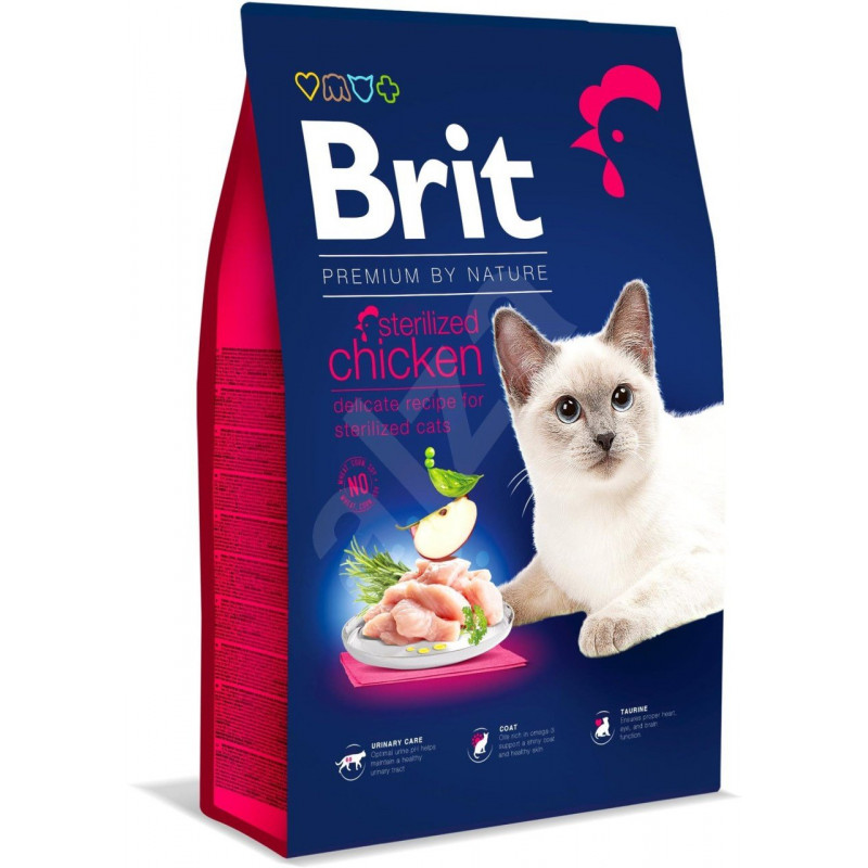 Brit Premium 8 Kg By Nature Tavuklu Kısırlaştırılmış Yetişkin | Yetişkin Kuru Kedi Maması Brit Premium 8 Kg By Nature Tavuklu Kısırlaştırılmış Yetişkin | Yetişkin Kuru Kedi Maması