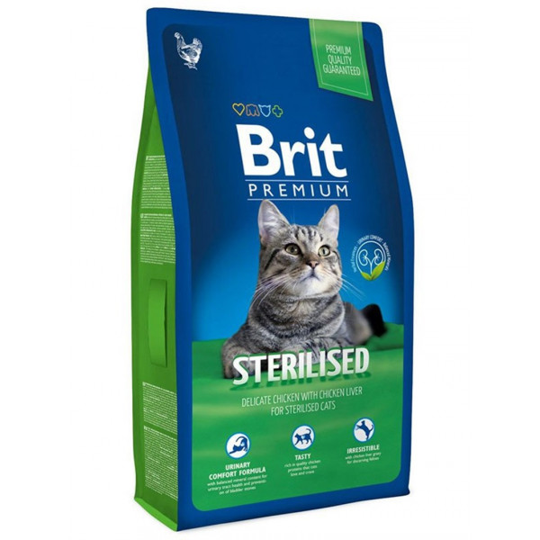 Brit Premium 8 Kg Cat Sterilized | Kısırlaştırılmış Kedi Maması
