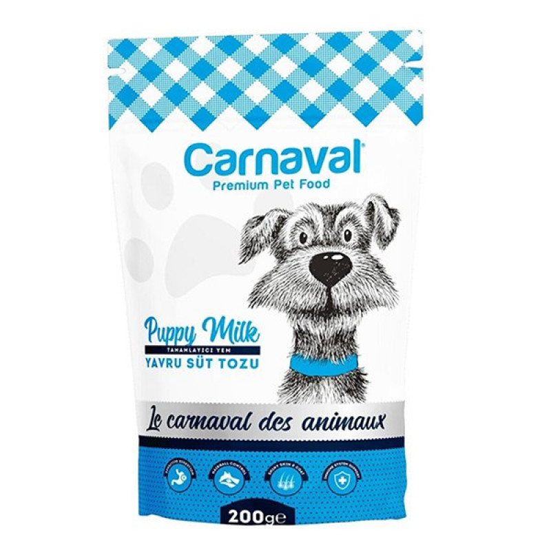 Carnaval 200 Gr Premium Yavru Köpekler İçin Süt Tozu | Yavru Köpek Bakım Carnaval 200 Gr Premium Yavru Köpekler İçin Süt Tozu | Yavru Köpek Bakım