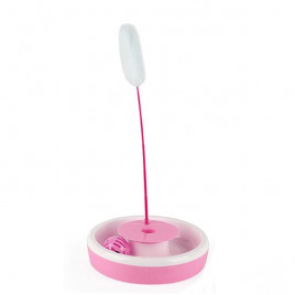 23x23x40 Cm Toplu Tüylü Su Kabı Seti Pembe | Kedi Oltası 23x23x40 Cm Toplu Tüylü Su Kabı Seti Pembe | Kedi Oltası