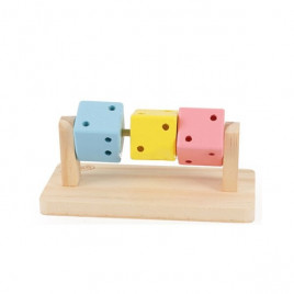 3 Adet Ahşap Küp 14x7,5x6 Cm | Tavşan Oyuncak Ve Çark 3 Adet Ahşap Küp 14x7,5x6 Cm | Tavşan Oyuncak Ve Çark