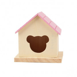 Ahşap Ev Pembe | Tavşan Diğer Ürünler Ahşap Ev Pembe | Tavşan Diğer Ürünler