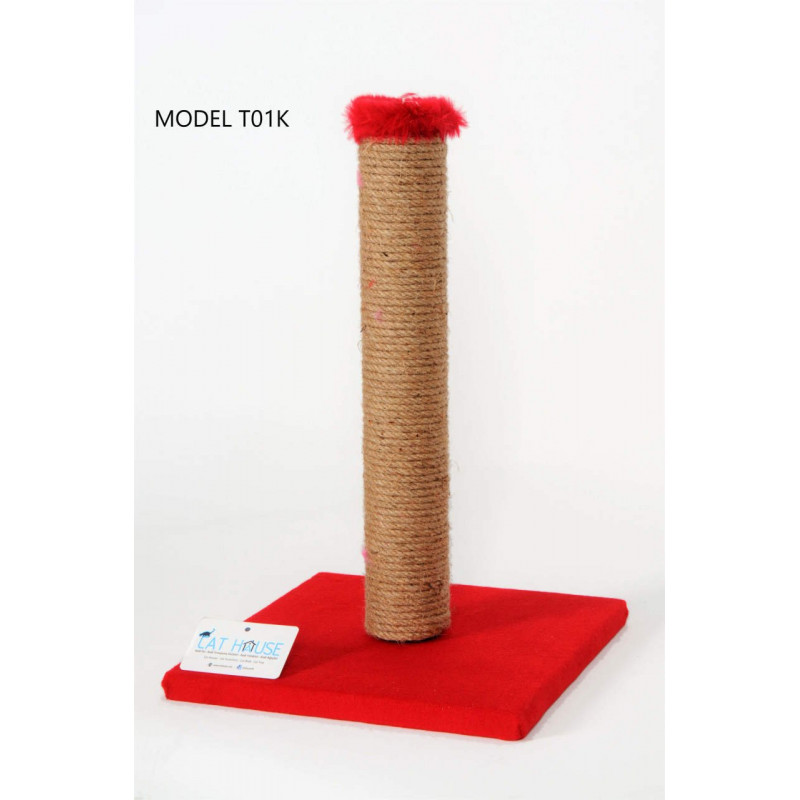 Cat Hause 42 Cm Kedi Tırmalama Kırmızı | Kedi Tırmalama Tahtası Cat Hause 42 Cm Kedi Tırmalama Kırmızı | Kedi Tırmalama Tahtası