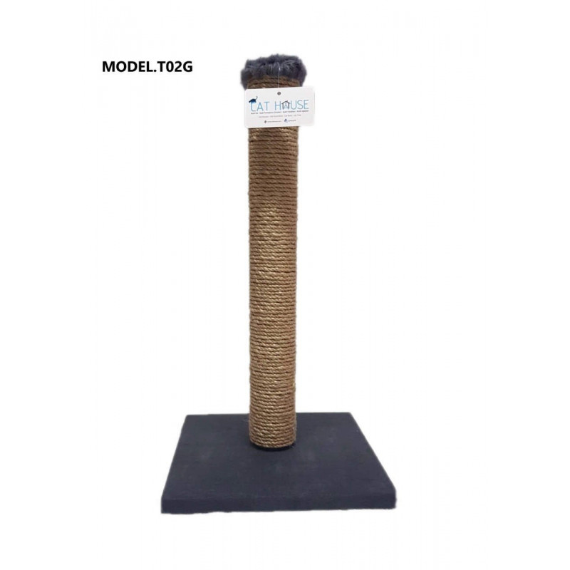 Cat Hause 52 Cm Kedi Tırmalama Gri | Kedi Tırmalama Tahtası Cat Hause 52 Cm Kedi Tırmalama Gri | Kedi Tırmalama Tahtası