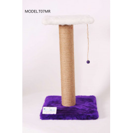 58 Cm Tablalı Kedi Tırmalama Mor | Kedi Tırmalama Tahtası 58 Cm Tablalı Kedi Tırmalama Mor | Kedi Tırmalama Tahtası