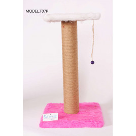 58 Cm Tablalı Kedi Tırmalama Pembe | Çubuk Kedi Tırmalama Tahtası 58 Cm Tablalı Kedi Tırmalama Pembe | Çubuk Kedi Tırmalama Tahtası