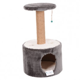 72 Cm Silindir Yuvalı Kedi Tırmalama Gri | Kedi Evi 72 Cm Silindir Yuvalı Kedi Tırmalama Gri | Kedi Evi