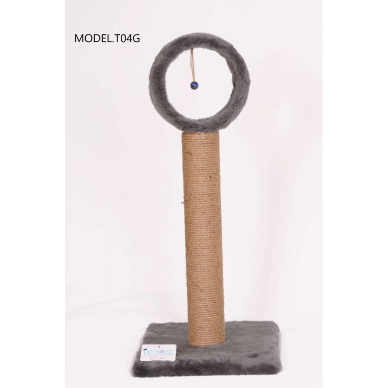 Cat Hause 76 Cm Çemberli Kedi Tırmalama Gri | Kedi Tırmalama Tahtası Cat Hause 76 Cm Çemberli Kedi Tırmalama Gri | Kedi Tırmalama Tahtası