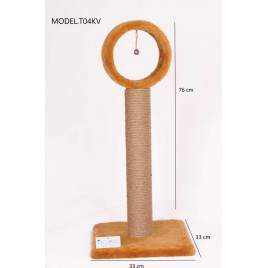 76 Cm Çemberli Kedi Tırmalama Kahve | Çubuk Kedi Tırmalama Tahtası 76 Cm Çemberli Kedi Tırmalama Kahve | Çubuk Kedi Tırmalama Tahtası