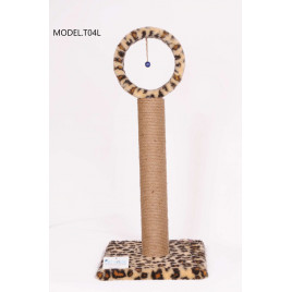 76 Cm Çemberli Kedi Tırmalama Leopar | Çubuk Kedi Tırmalama Tahtası