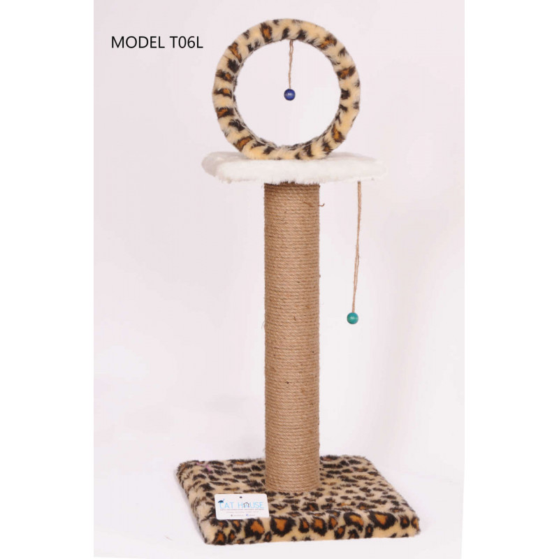 Cat Hause 78 Cm Kalın Çemberli Kedi Tırmalama Leopar | Kedi Tırmalama Tahtası Cat Hause 78 Cm Kalın Çemberli Kedi Tırmalama Leopar | Kedi Tırmalama Tahtası