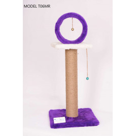 78 Cm Kalın Çemberli Kedi Tırmalama Mor | Kedi Tırmalama Tahtası 78 Cm Kalın Çemberli Kedi Tırmalama Mor | Kedi Tırmalama Tahtası