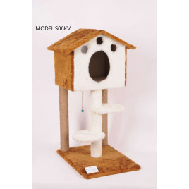 98 Cm Merdivenli Kulübe Kedi Tırmalama Kahve | Tırmalama Tahtalı Kedi Evi 98 Cm Merdivenli Kulübe Kedi Tırmalama Kahve | Tırmalama Tahtalı Kedi Evi