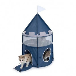 48x85 Cm Vesper Kale Mavi | Kedi Oyun Alanı 48x85 Cm Vesper Kale Mavi | Kedi Oyun Alanı