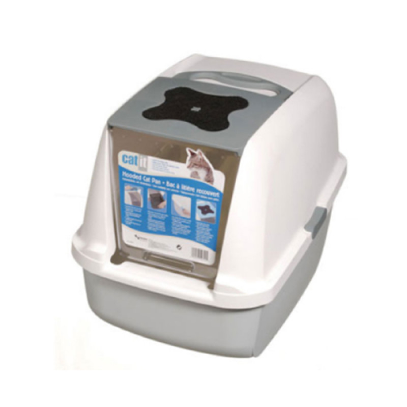 Catit 57x46,5x39 Cm Kapalı Tuvalet Kabini Beyaz Gri | Karbon Filtreli Kedi Tuvaleti Catit 57x46,5x39 Cm Kapalı Tuvalet Kabini Beyaz Gri | Karbon Filtreli Kedi Tuvaleti