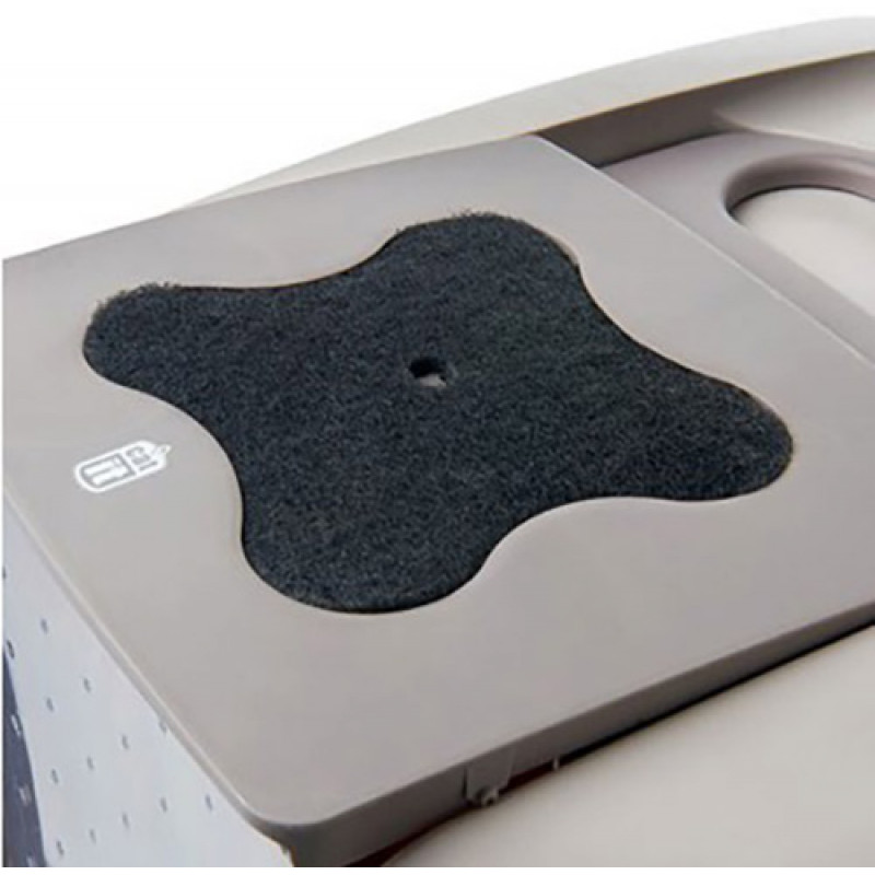 Catıt 57x46,5x39 Cm Kapalı Tuvalet Kabini Pembe | Kapalı Kedi Tuvaleti