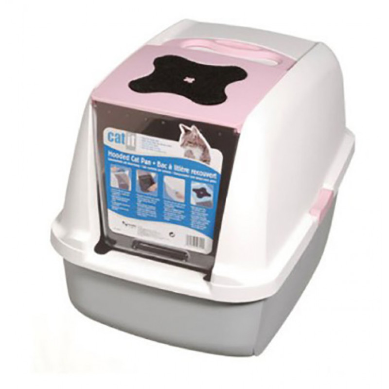 Catıt 57x46,5x39 Cm Kapalı Tuvalet Kabini Pembe | Kapalı Kedi Tuvaleti Catıt 57x46,5x39 Cm Kapalı Tuvalet Kabini Pembe | Kapalı Kedi Tuvaleti
