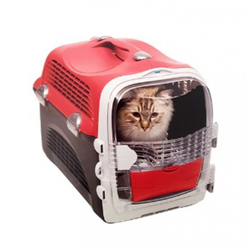 Catit Cabrio Taşıma Kabı Cherry Kırmızı | Kedi Kafesi Catit Cabrio Taşıma Kabı Cherry Kırmızı | Kedi Kafesi