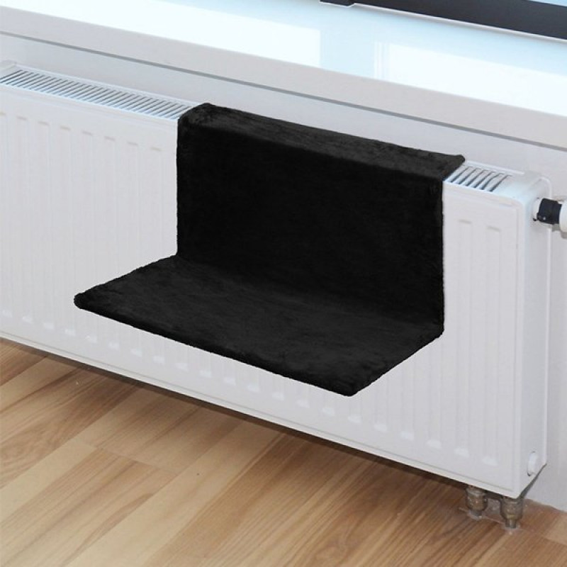 Cattie 45x35 Cm Therma Petek Askılı Düz Yatak Siyah | Kalorifer Kedi Yatağı Cattie 45x35 Cm Therma Petek Askılı Düz Yatak Siyah | Kalorifer Kedi Yatağı