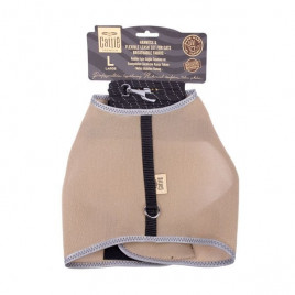 L Havalı Dokuma Göğüs ve Gezdirme Takımı Bej 1.5x30-40 Cm | Kedi Göğüs Tasması L Havalı Dokuma Göğüs ve Gezdirme Takımı Bej 1.5x30-40 Cm | Kedi Göğüs Tasması