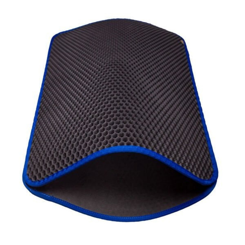 Cattie M 37x50 Cm Altıgen Kum Toplayıcı Fonksiyonel Paspas Mavi | Kedi Aksesuarı