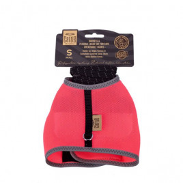 S Havalı Dokuma Göğüs ve Gezdirme Takımı Pembe 1x20-30 Cm | Kedi Gezdirme Tasması S Havalı Dokuma Göğüs ve Gezdirme Takımı Pembe 1x20-30 Cm | Kedi Gezdirme Tasması