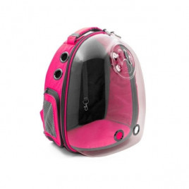 Şeffaf Kedi ve Küçük Irk Köpek Taşıma Sırt Çantası Pembe 25x30x40 Cm | Köpek Taşıma Çantası Ve Kafes Şeffaf Kedi ve Küçük Irk Köpek Taşıma Sırt Çantası Pembe 25x30x40 Cm | Köpek Taşıma Çantası Ve Kafes