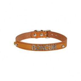 XXL İsimlikli El Yapımı Gerçek Deri Boyun Tasması Camel 1.5x29-34 Cm | Kedi Boyun Tasması XXL İsimlikli El Yapımı Gerçek Deri Boyun Tasması Camel 1.5x29-34 Cm | Kedi Boyun Tasması