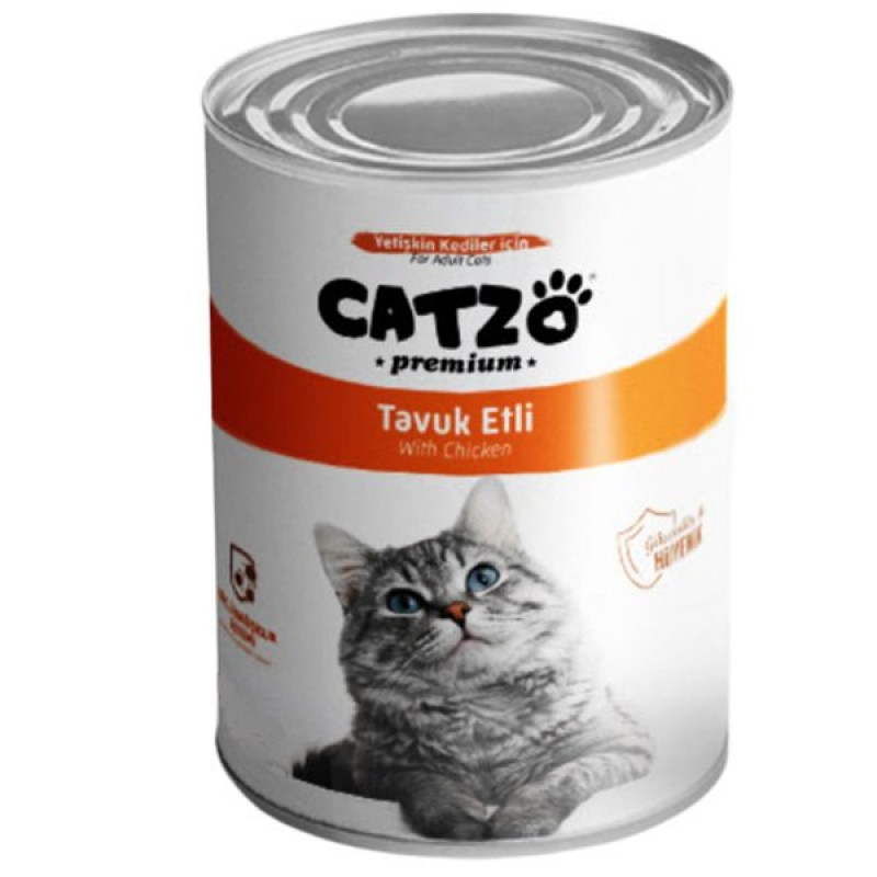 Catzo 400 Gr Premium Tavuklu Parça Etli Yetişkin | Yetişkin Kedi Maması Catzo 400 Gr Premium Tavuklu Parça Etli Yetişkin | Yetişkin Kedi Maması