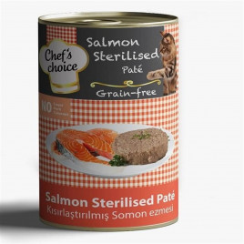 Chef's Choice 400 Gr Kısırlaştırılmış Somon Ezme | Yetişkin Kedi Maması Chef's Choice 400 Gr Kısırlaştırılmış Somon Ezme | Yetişkin Kedi Maması