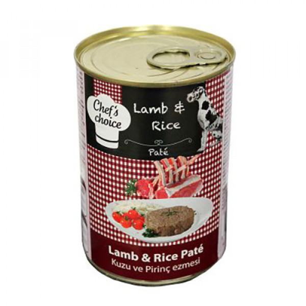 Chef's Choice 400 Gr Yetişkin Kuzu ve Pirinç Ezme | Yetişkin Köpek Konserve Maması