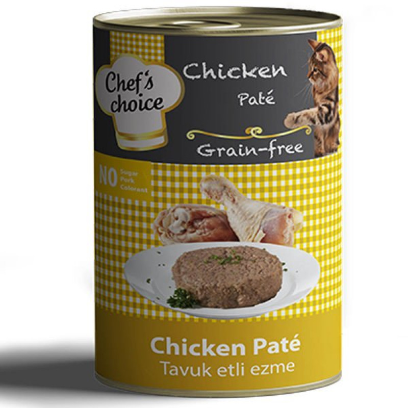 Chef's Choice 400 Gr Yetişkin Tavuk Ezme | Yetişkin Kedi Maması Chef's Choice 400 Gr Yetişkin Tavuk Ezme | Yetişkin Kedi Maması