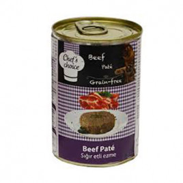 Chef's Choice 6 Adet Sığır Etli Ezme Yetişkin 400 Gr | Yetişkin Kedi Maması