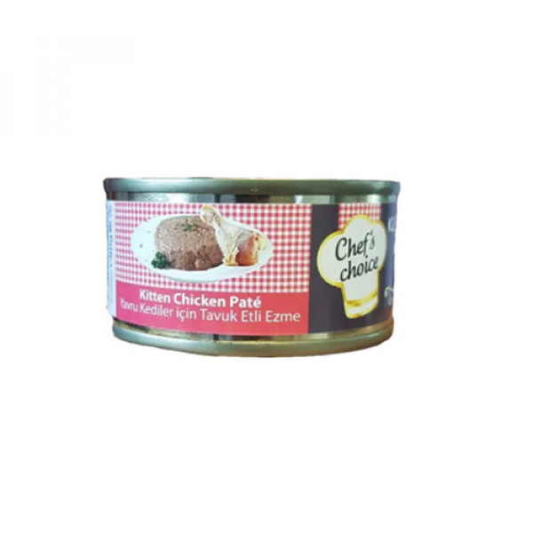 Chef's Choice 6 Adet Tavuk Etli Ezme Yavru 80 Gr | Yavru Kedi Maması