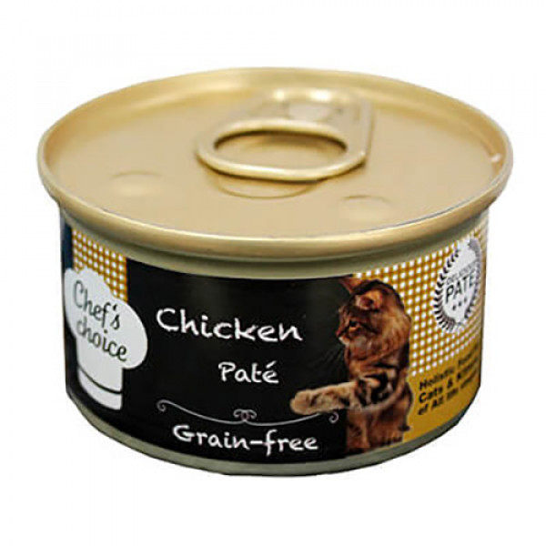 Chef's Choice 6 Adet Tavuk Etli Ezme Yetişkin 85 Gr | Tahılsız Kedi Yaş Maması