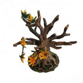 12X9X12.5  Cm Çam Ağacı Dekor | Akvaryum Yapay Bitki